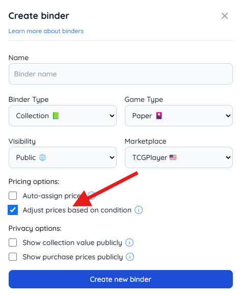 Condition-Based Pricing